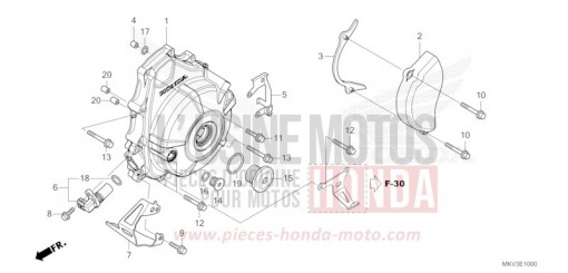 COUVERCLE DE GENERATEUR C.A. NSS750R de 2024